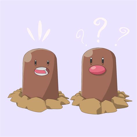 diglett mouth|what does diglett turn into.